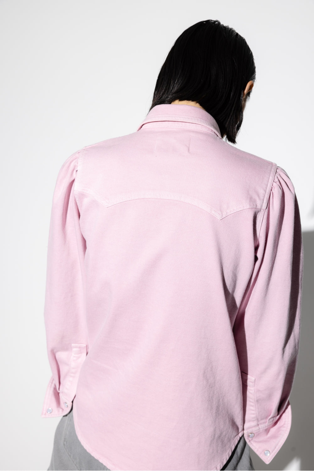 La Sur-Chemise Jacob Eco Jean Pink