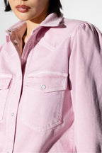 La Sur-Chemise Jacob Eco Jean Pink