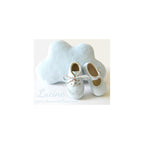 Chaussures Babies Charles Ix Alice À Boucle - Cuir Bleu Ciel - Fille
