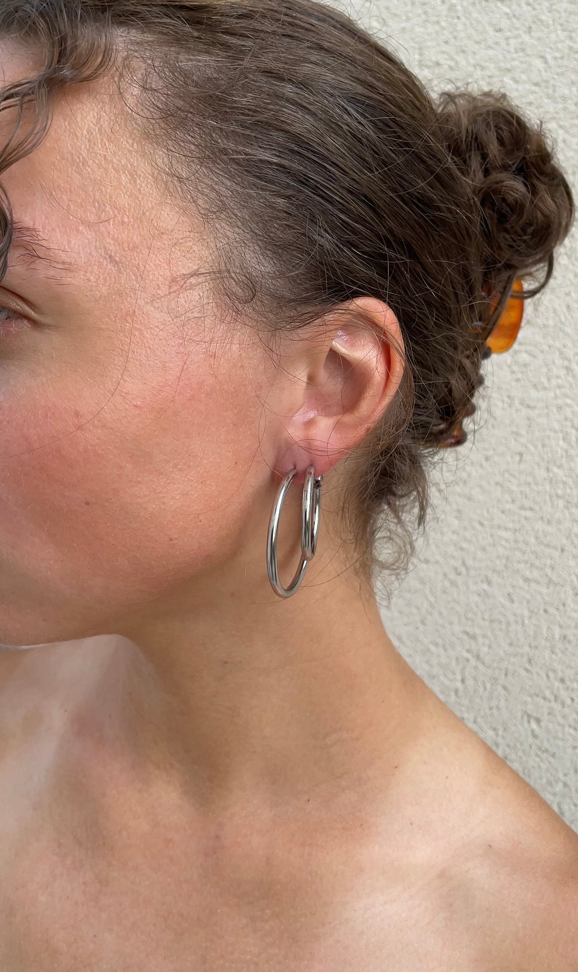 Boucles D'Oreilles Duo Thin Hailey Hoops