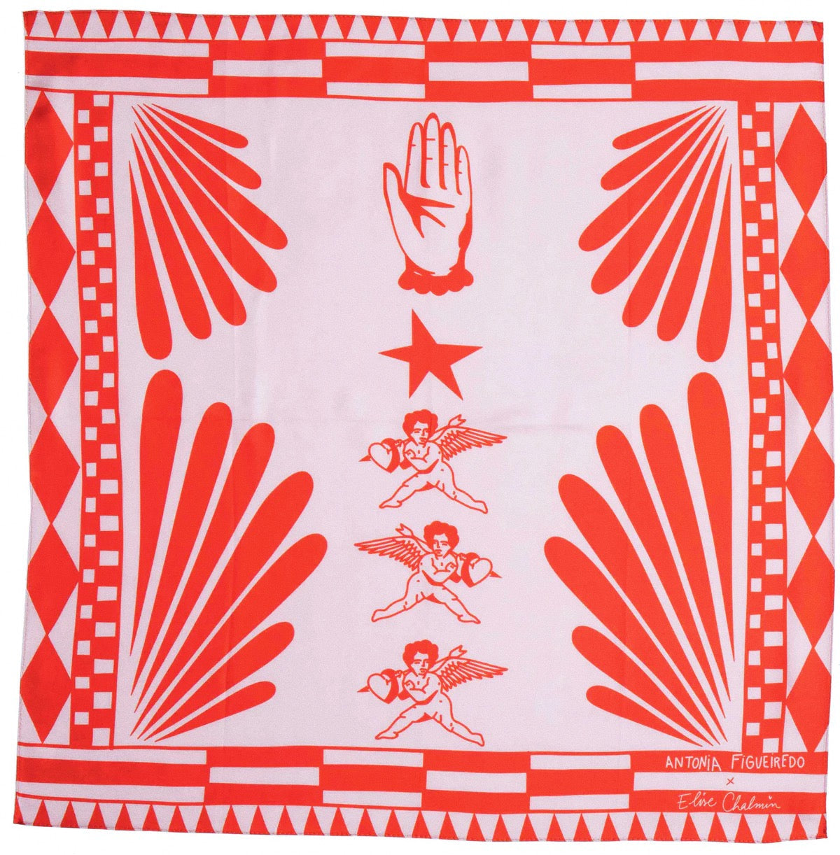 Foulard Ben Cupid Baby 60X60