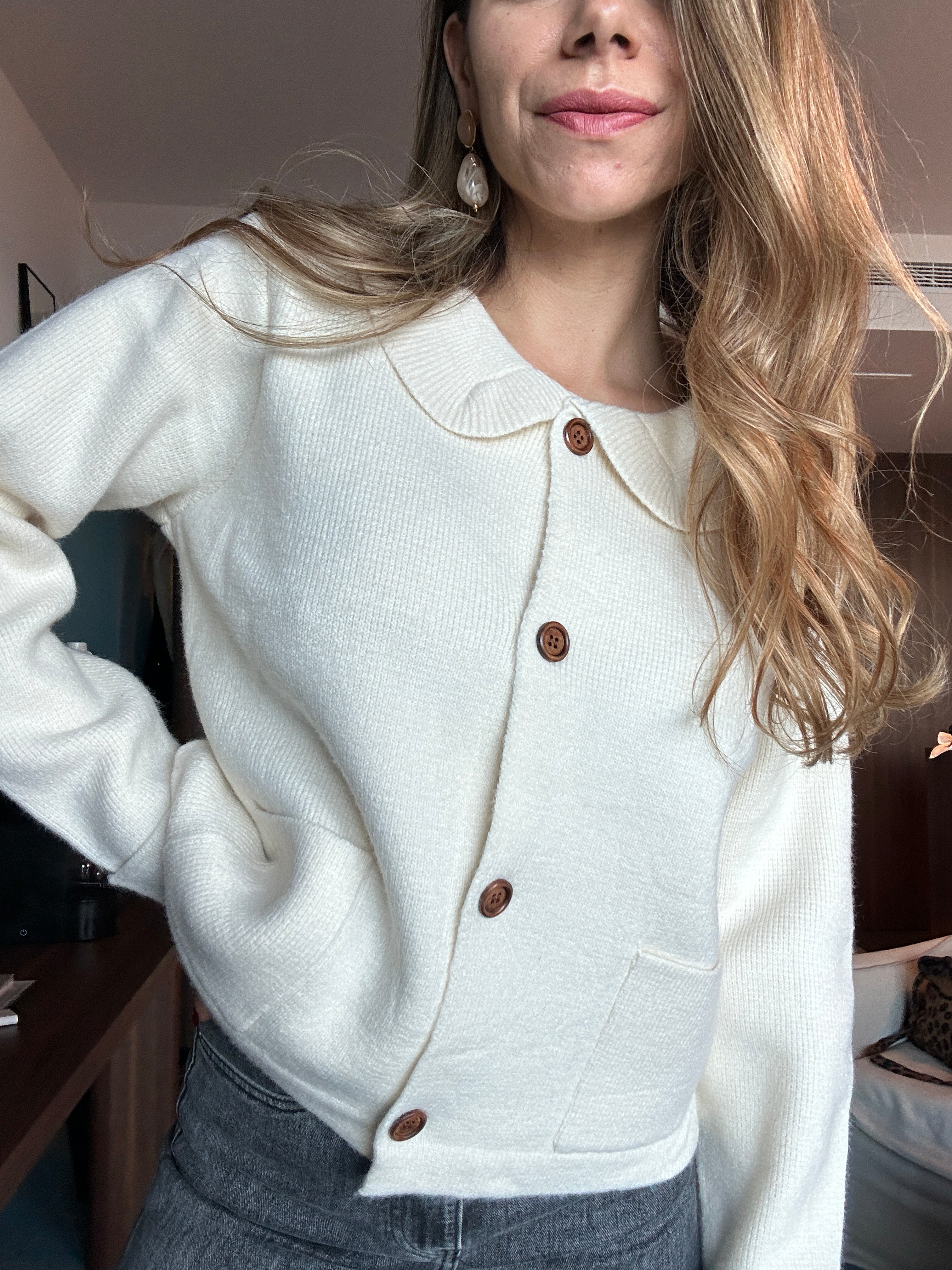 Cardigan Gloria Écru