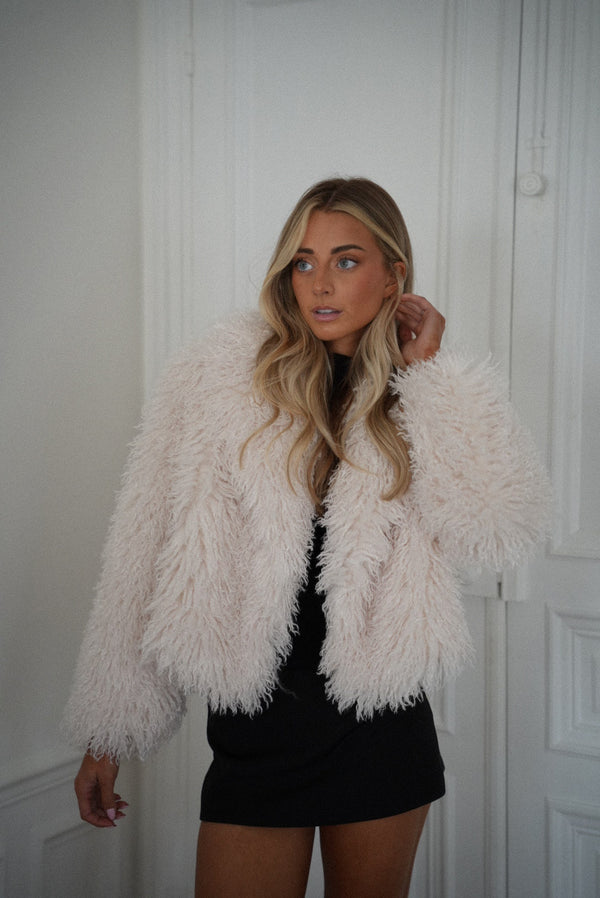 Manteau Fourrure Soanne - Crème