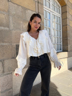 Blouse Iris Écru