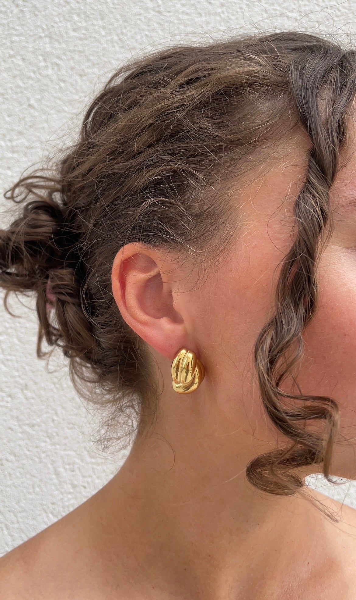 Boucles D'Oreilles Small Brioche