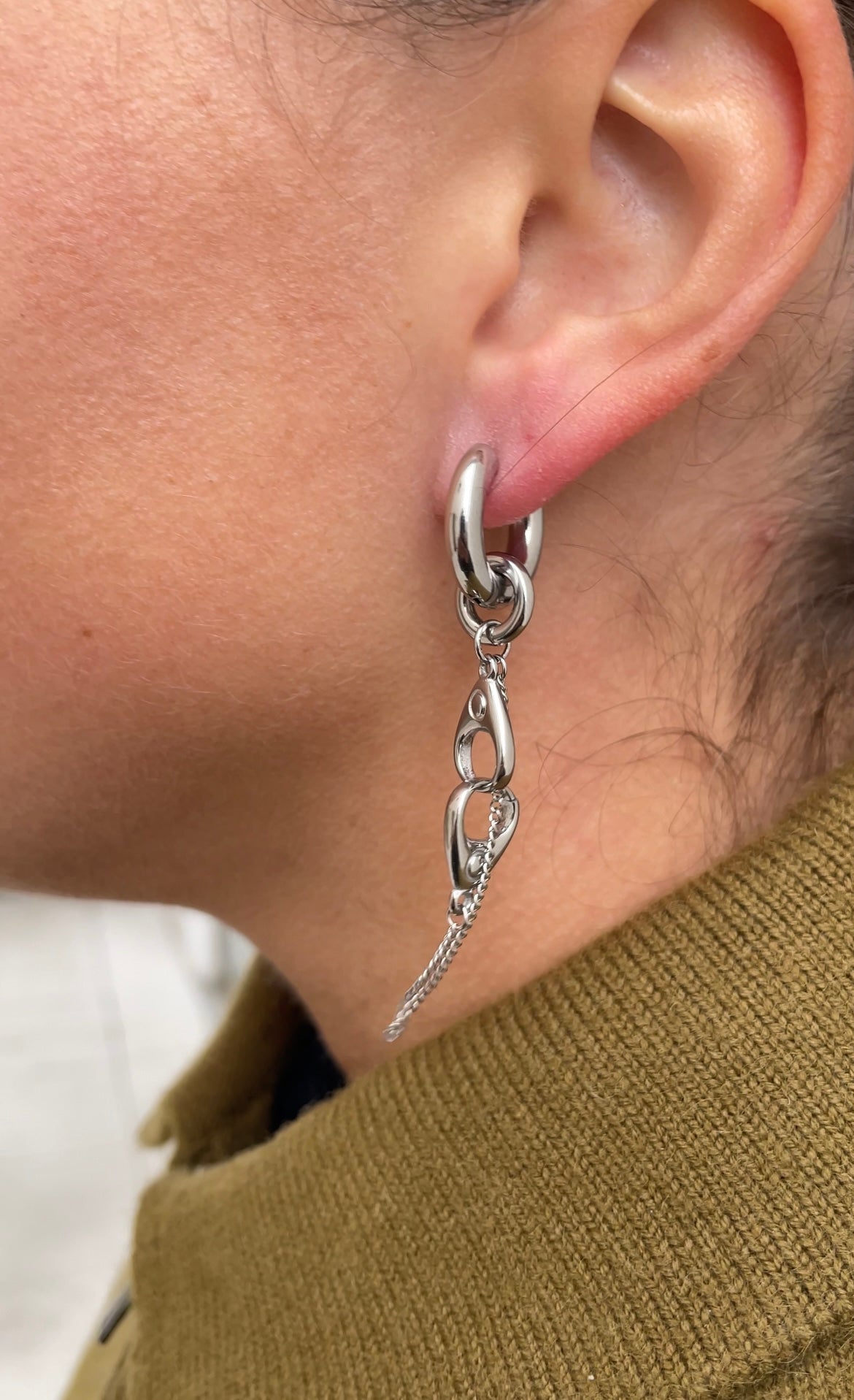 Boucles D'Oreilles Handcuff