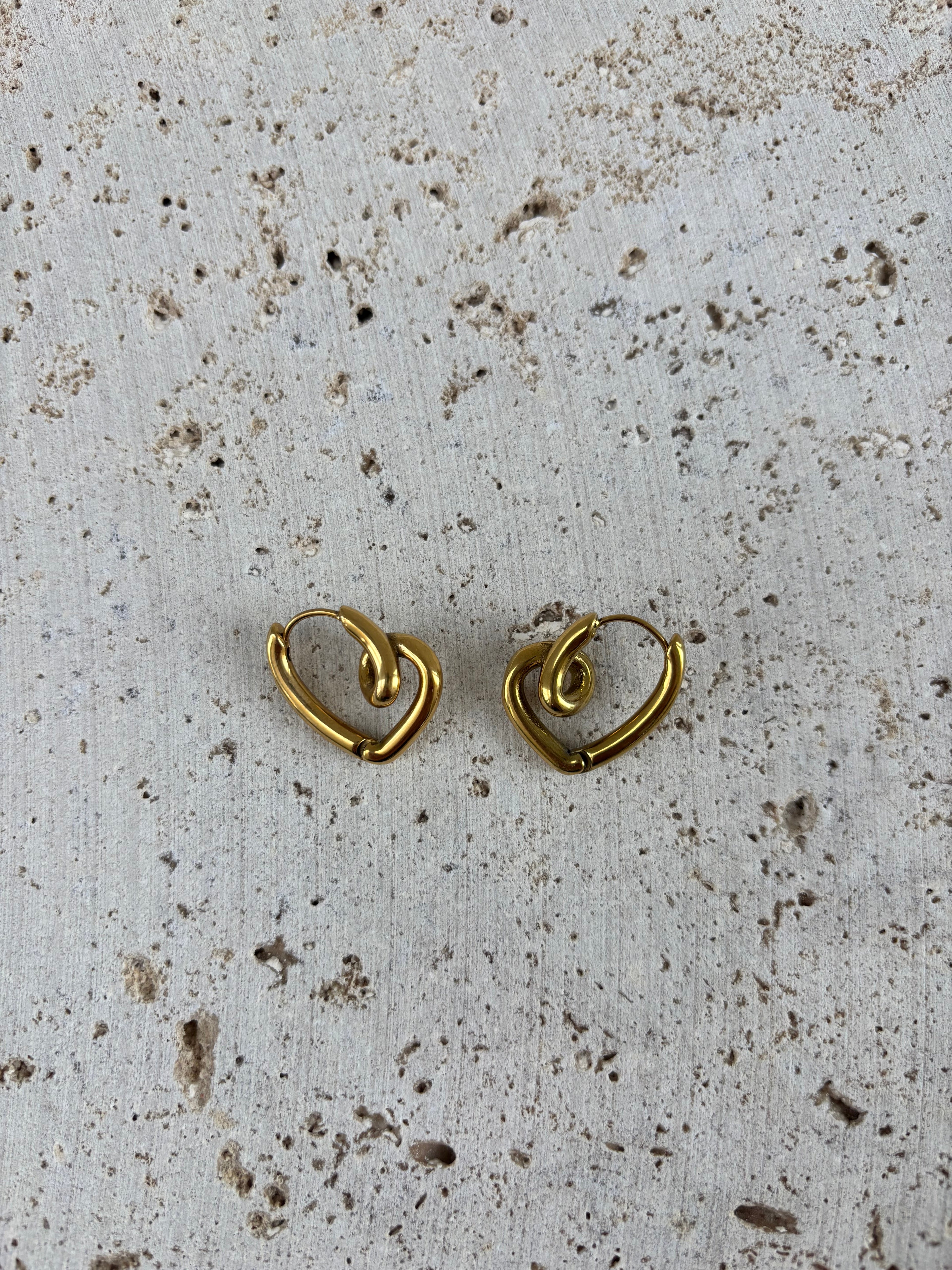 Boucles D'Oreilles Enroll Heart