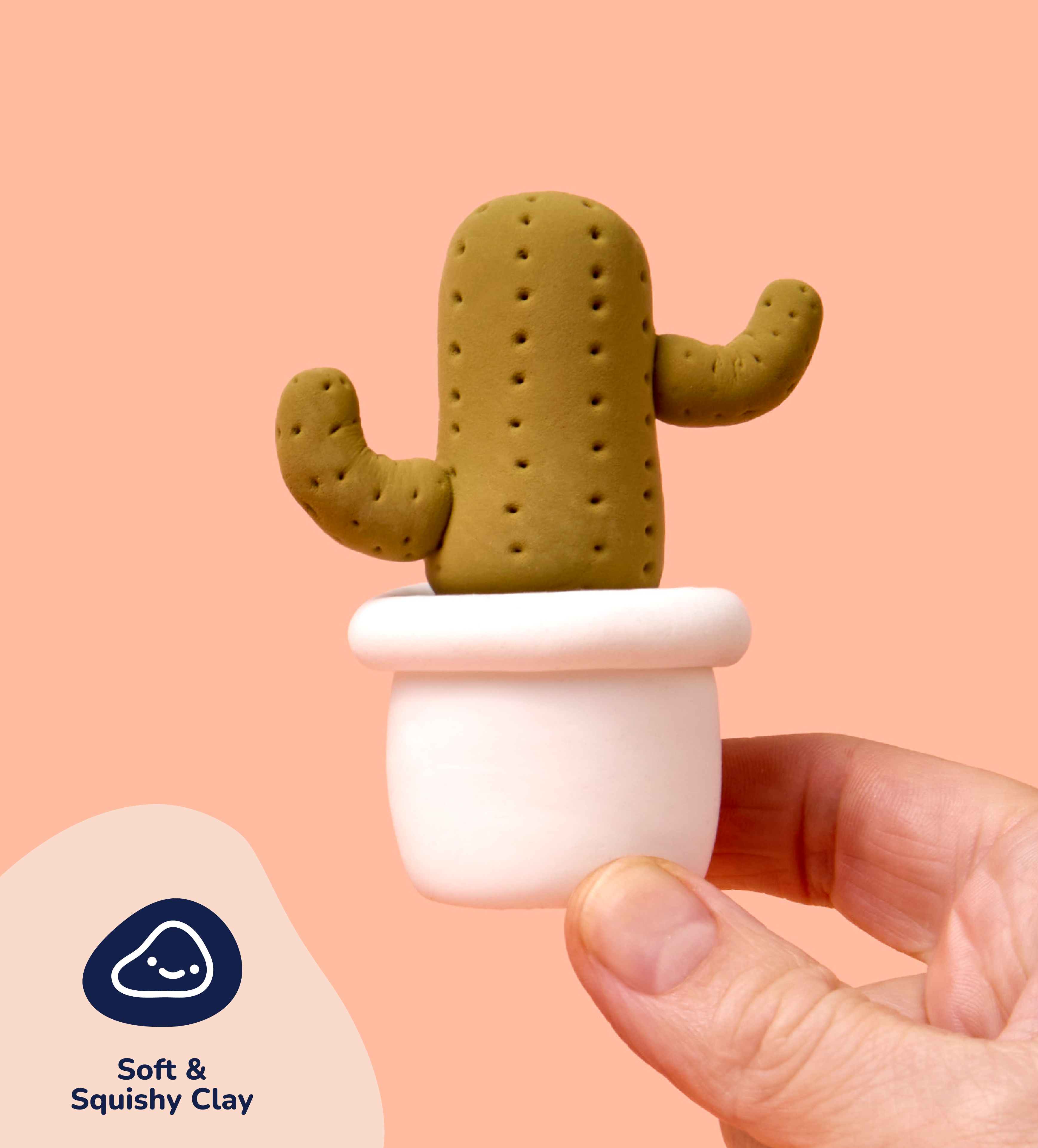 Pâte À Modeler - Bourgeons & Fleurs : Cactus