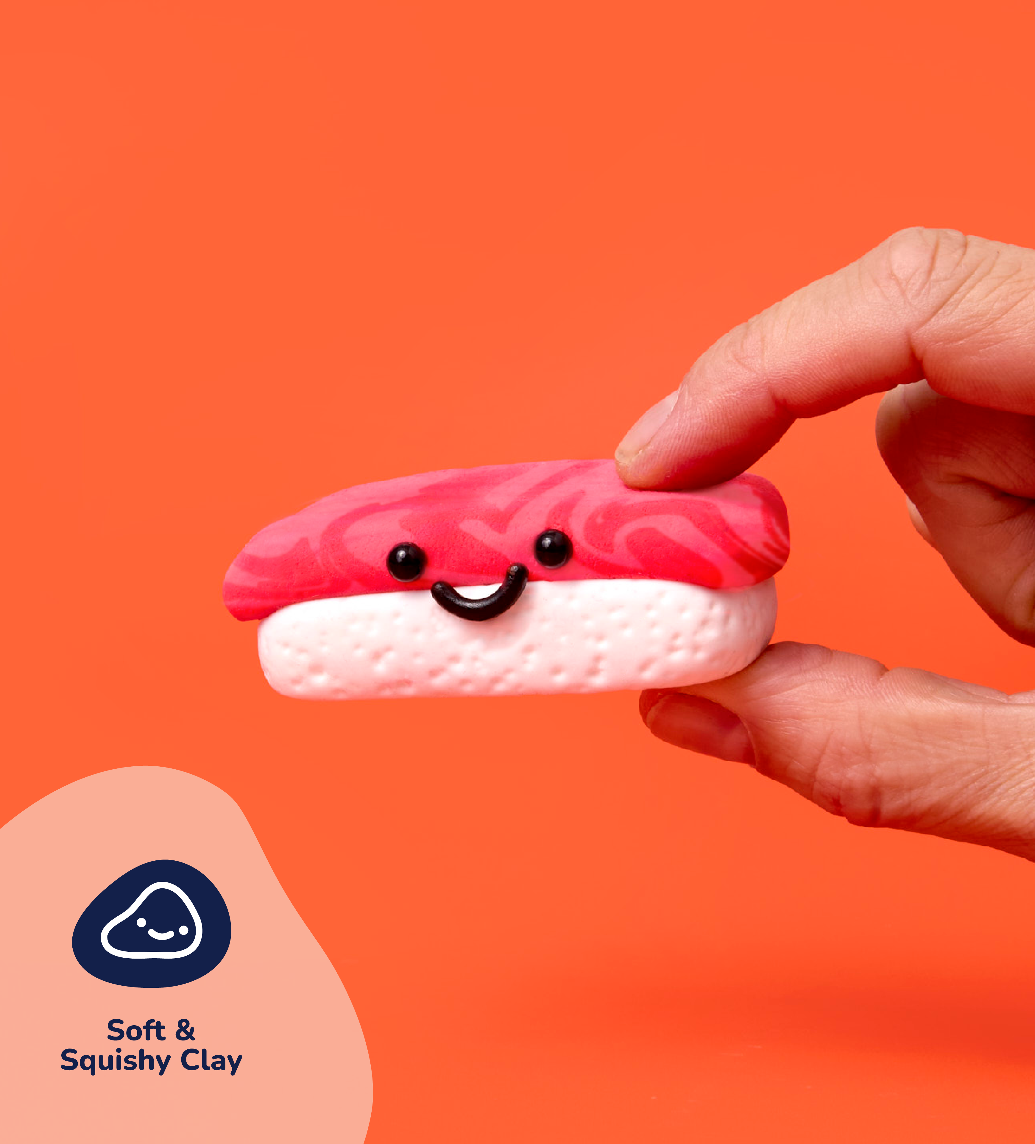 Pâte À Modeler - Petites Gourmandises : Sushi & Poisson Sauce Soja