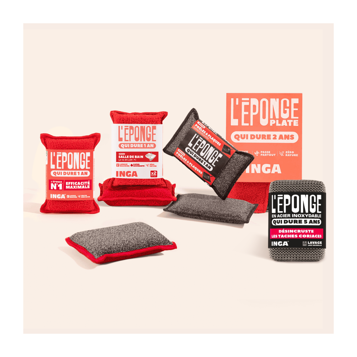 Pack Toutes Nos Éponges