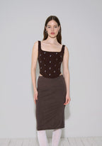 Corset Adina - Chestnut