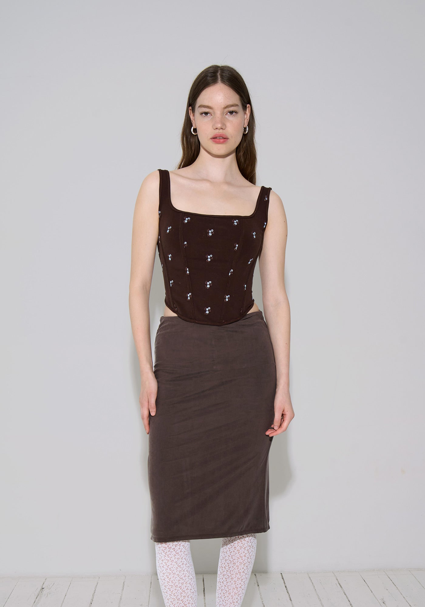 Corset Adina - Chestnut