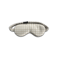 Masque De Nuit En Soie - Vichy