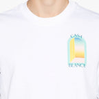 Casablanca - T-Shirt L'Arche Gradient Pastel Ss23 - Blanc