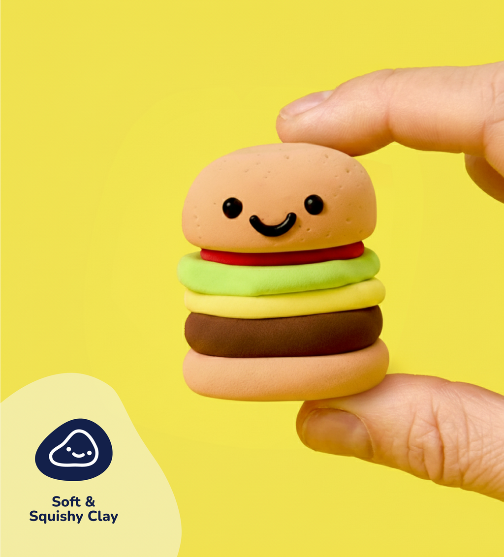 Pâte À Modeler - Petites Gourmandises : Burger & Frites