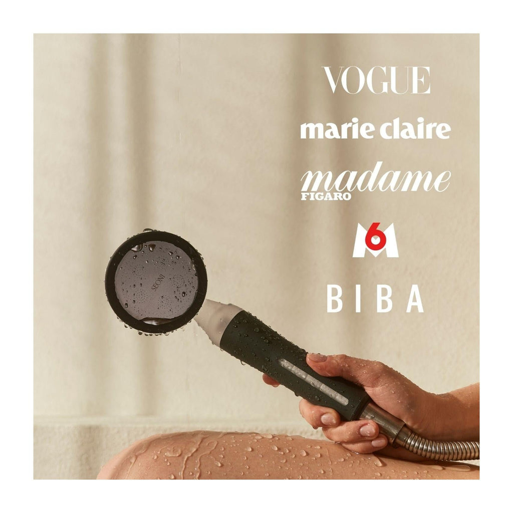 Pommeau de Douche Filtrant + 1 Filtre (2 Mois de Filtration)