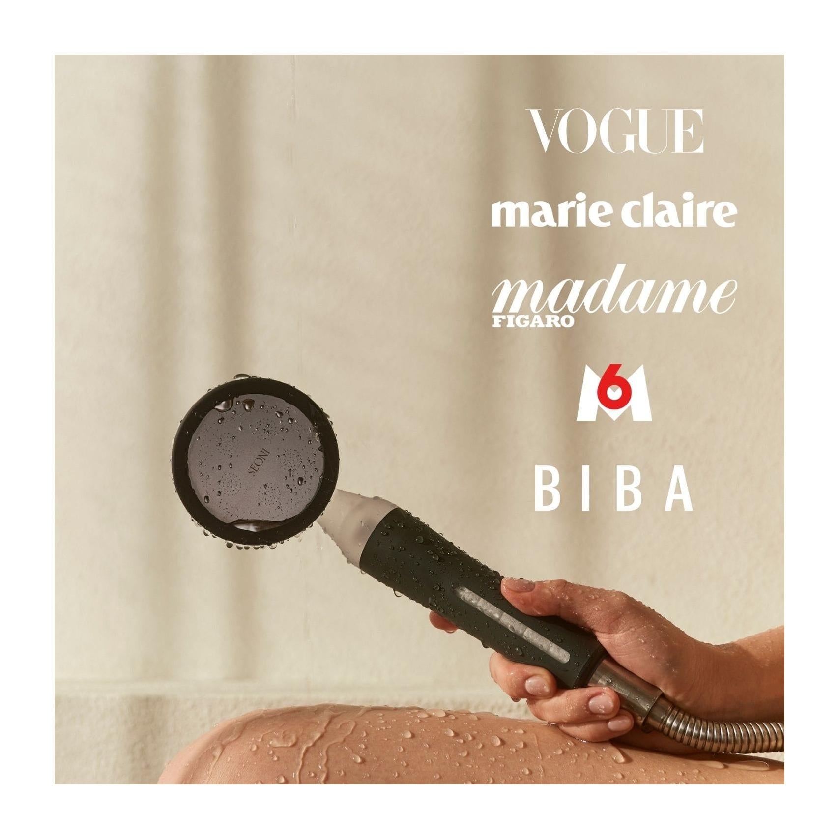 Pommeau de Douche Filtrant + 1 Filtre (2 Mois de Filtration)