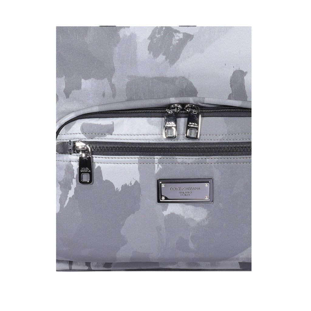 Dolce & Gabbana Camouflage Backpack - Grey - Homme