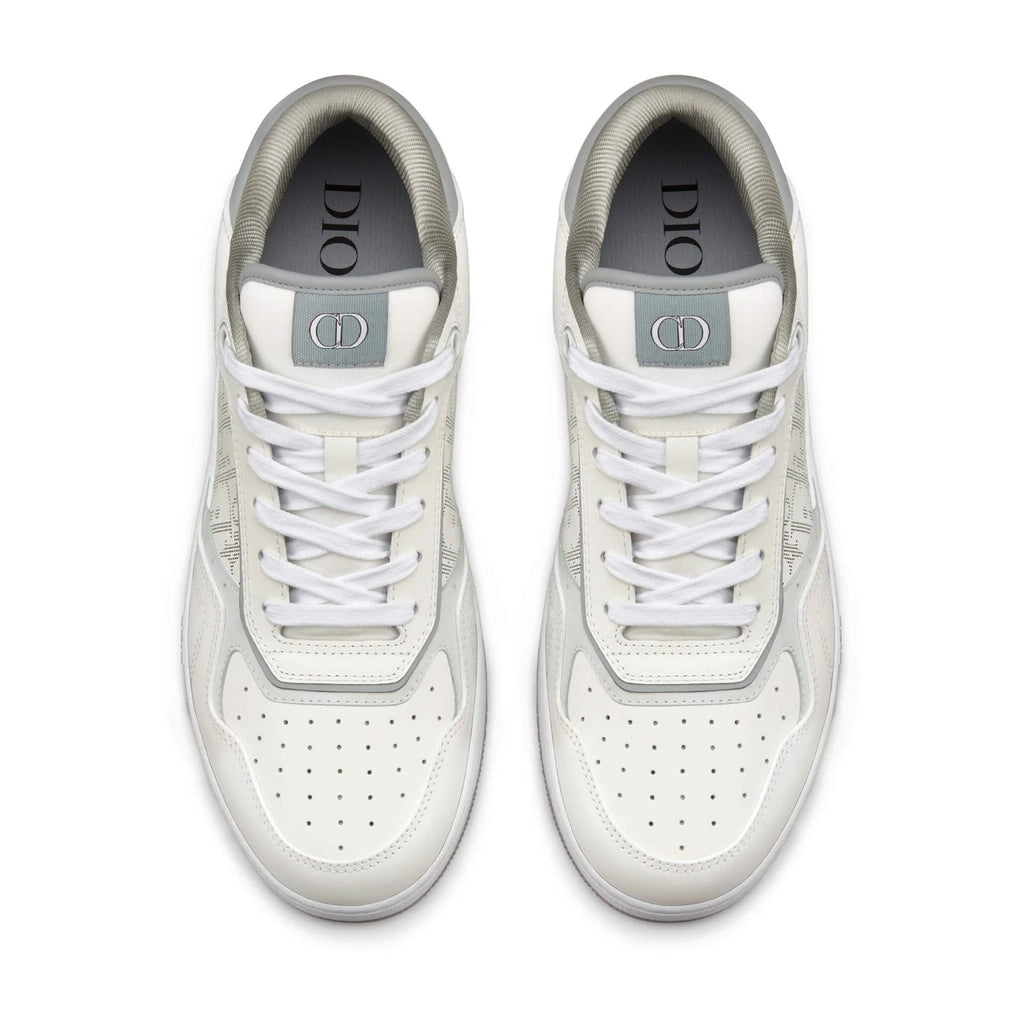 Baskets Dior Oblique Leather - White - Homme