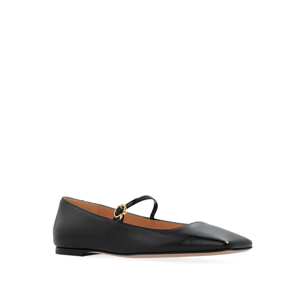 Ballerines - Gianvito Rossi Christina Leather - Black