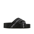 Mules Stella Mccartney Logo - Black - Femme