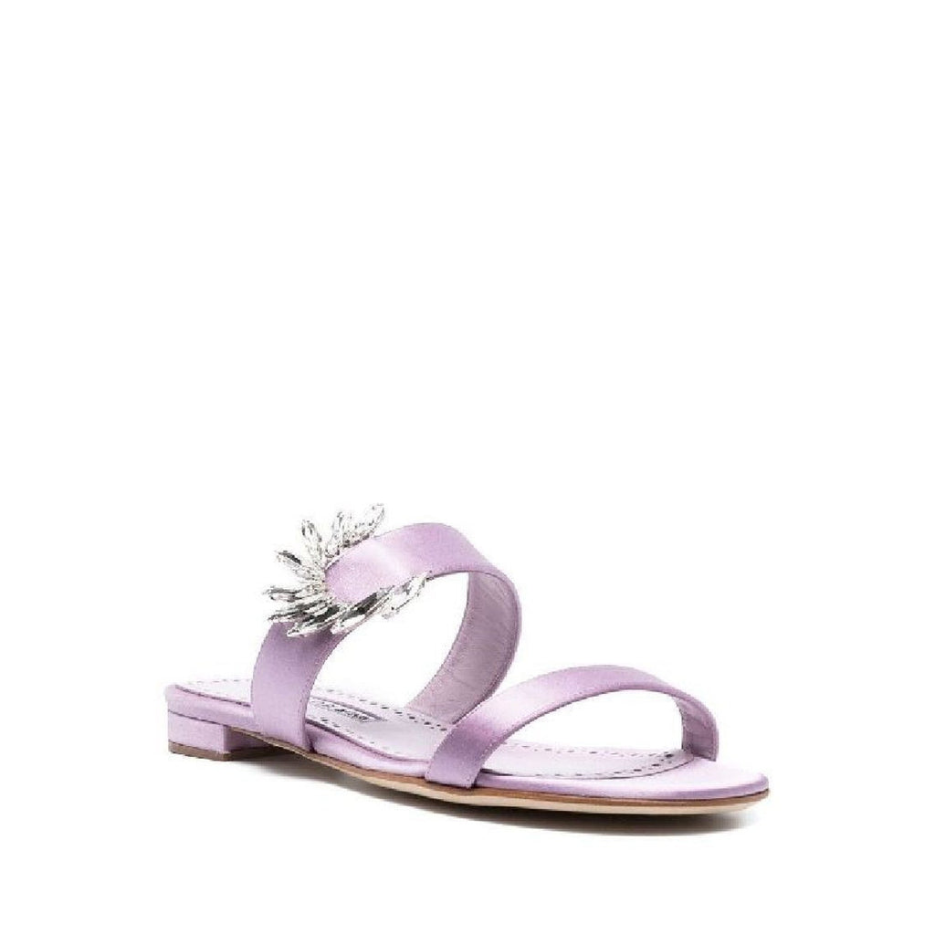 Sandales Manolo Blahnik Chivela 010 - Lilac - Femme