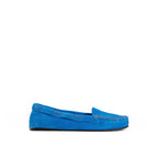 Mocassins The Row Mabel Leather - Blue - Femme