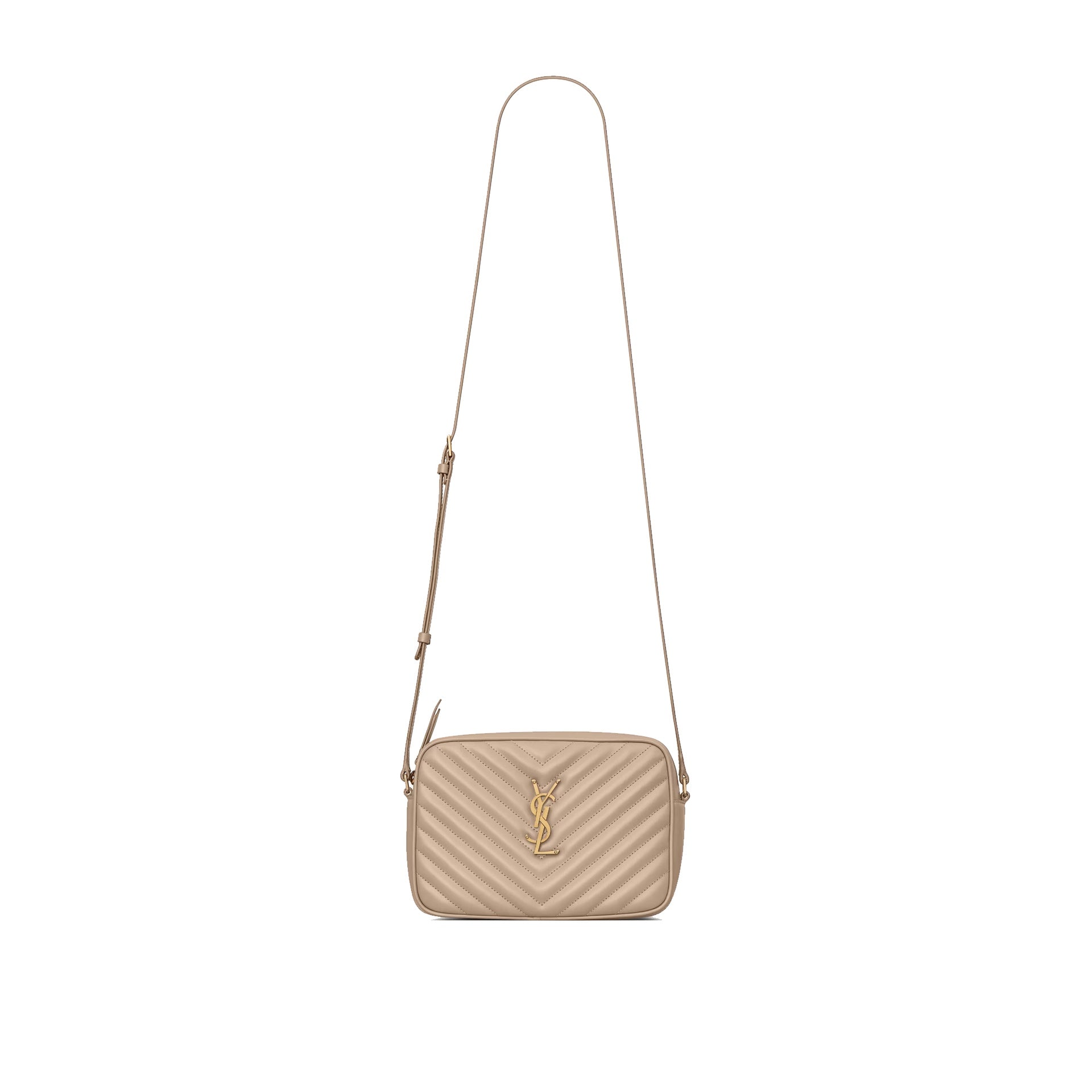 Saint Laurent - Sac Caméra Lou - Femme - Beige