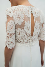 Robe De Mariée Rose - Blanc Soie