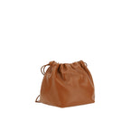 Jil Sander Leather Shoulder Bag - Brown - Femme