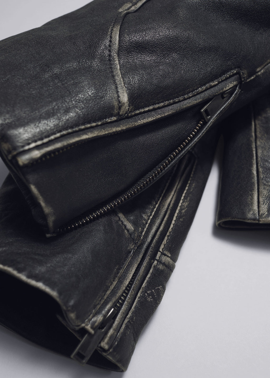 Veste En Cuir St Mariette - Noire