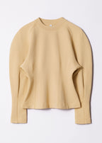 Sweat-Shirt Ve Jalin - Jaune