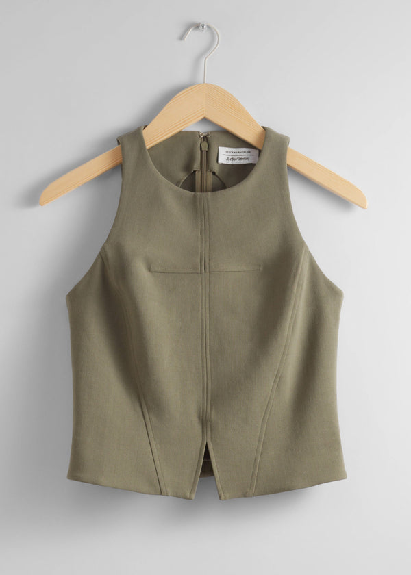 Top St Lottie Top - Kaki
