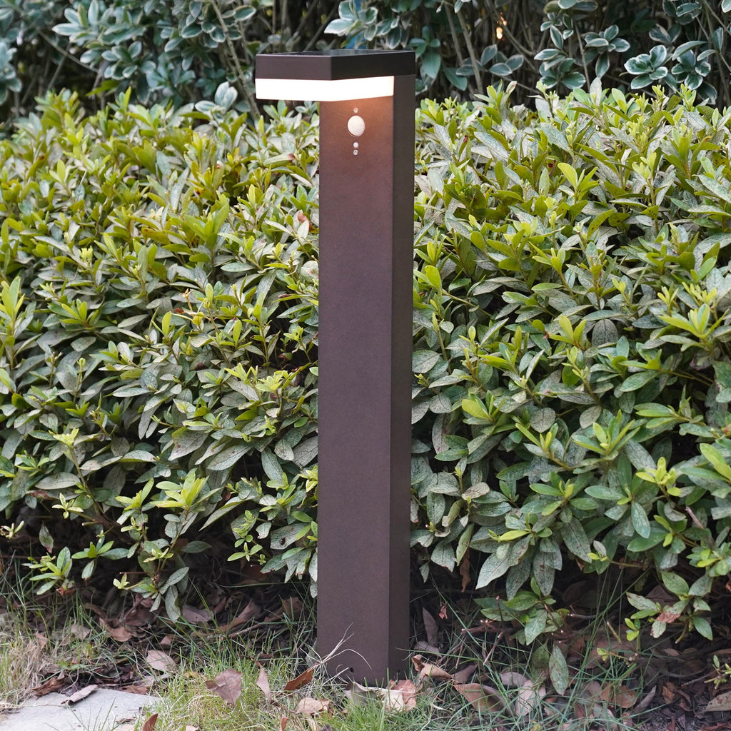 Cenova - Borne & Potelet Solaire - Aluminium - Noir