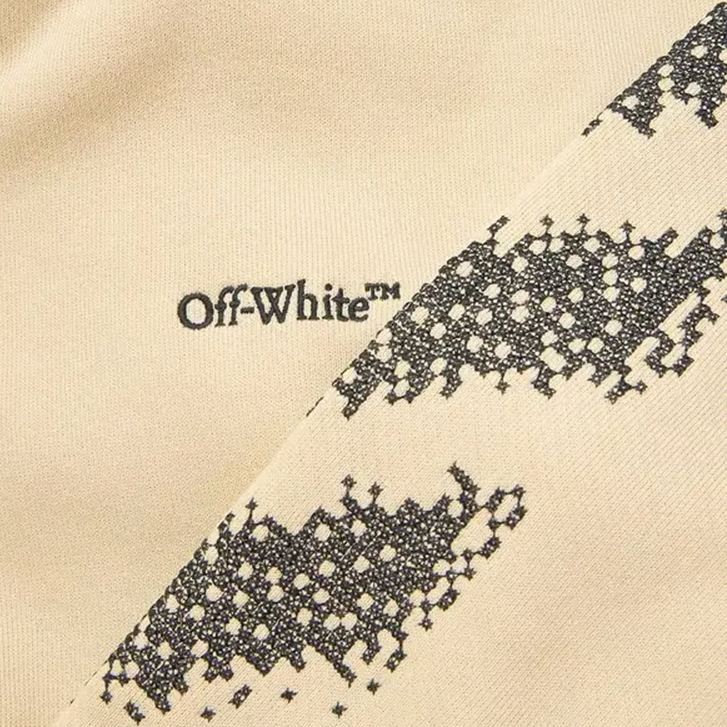 Sweatshirt Off-White Logo - Beige - Homme