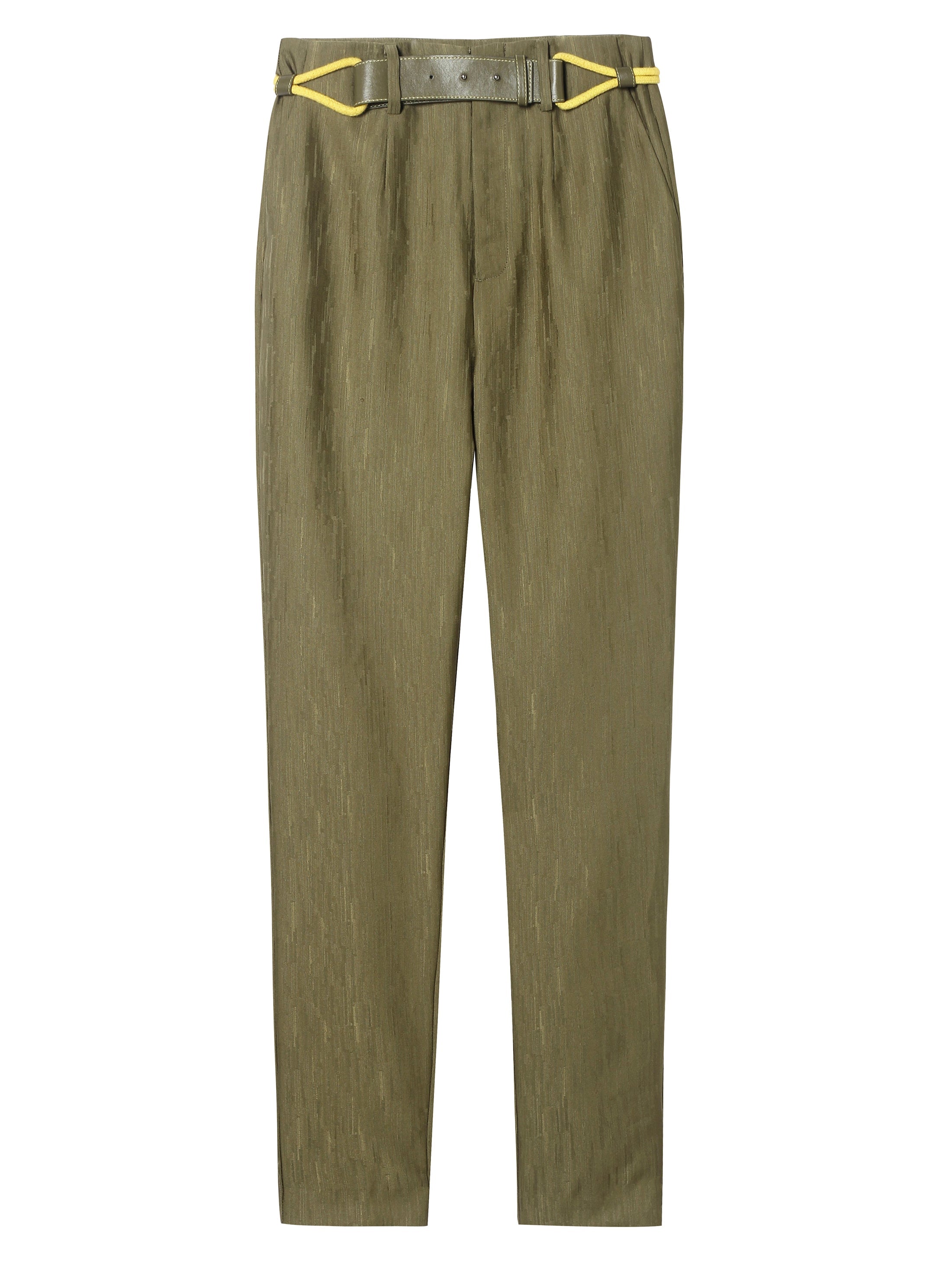 Lily - Pantalon - Vert Moutarde