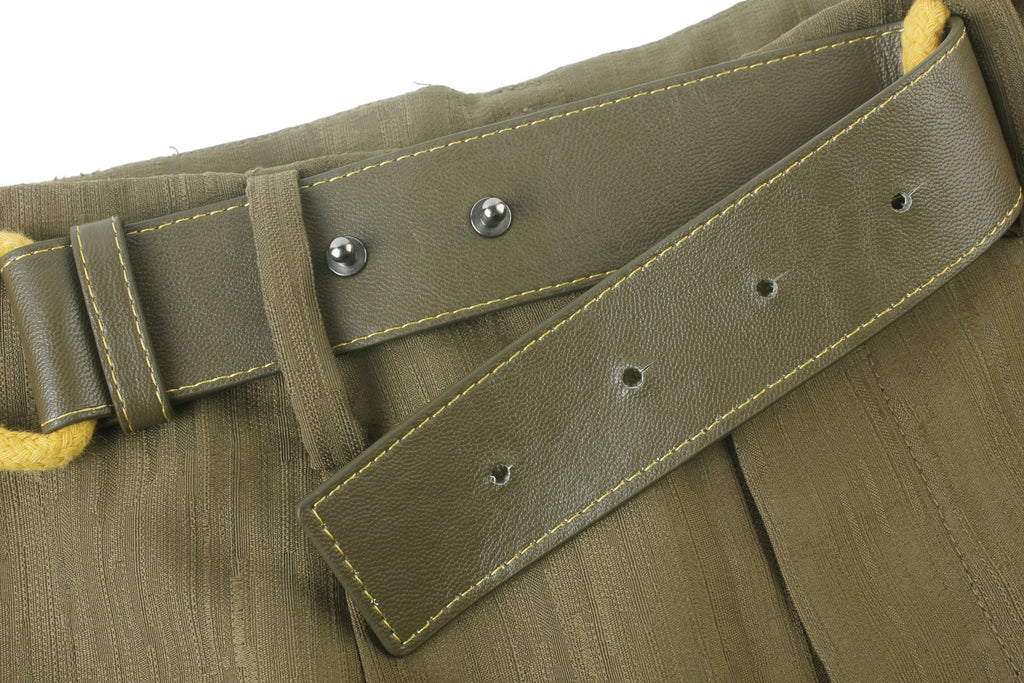 Lily - Pantalon - Vert Moutarde