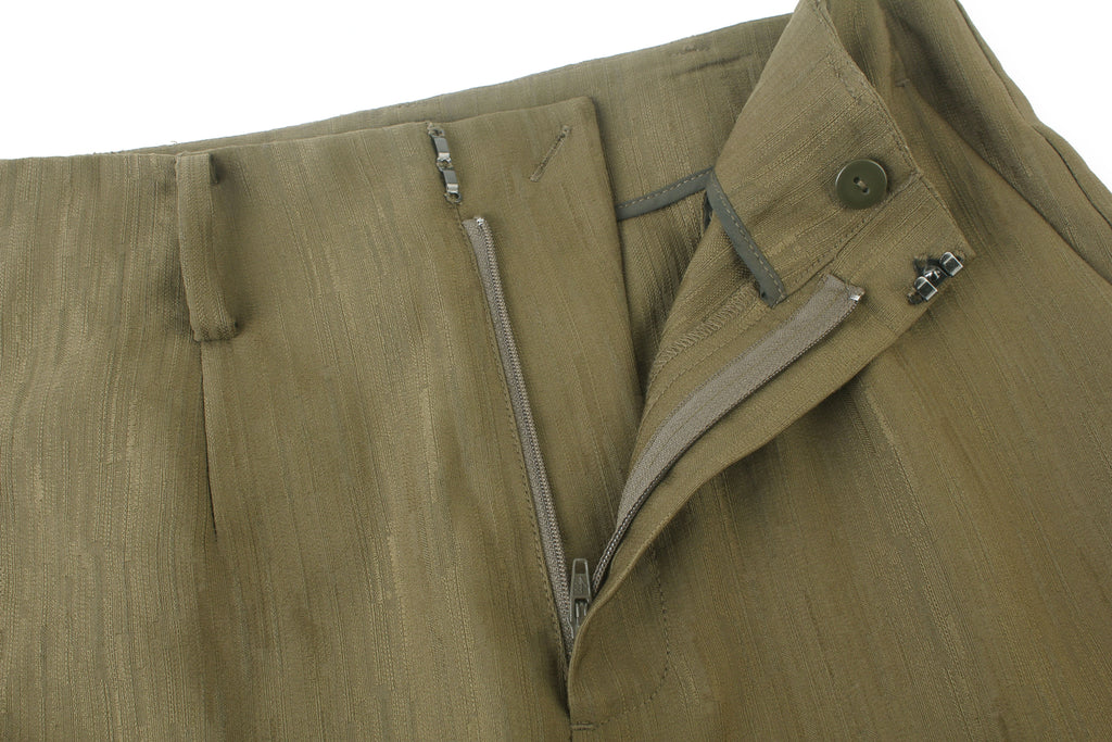 Lily - Pantalon - Vert Moutarde