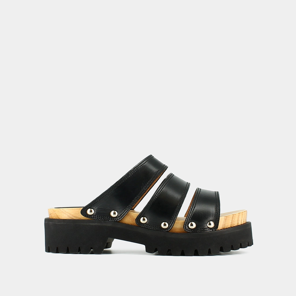 Jonak - Mules Malcolm Cuir  - Noir