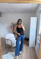 Top Ambre Noir