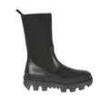 Bottes Moncler Leather - Black - Femme