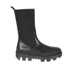 Bottes Moncler Leather - Black - Femme