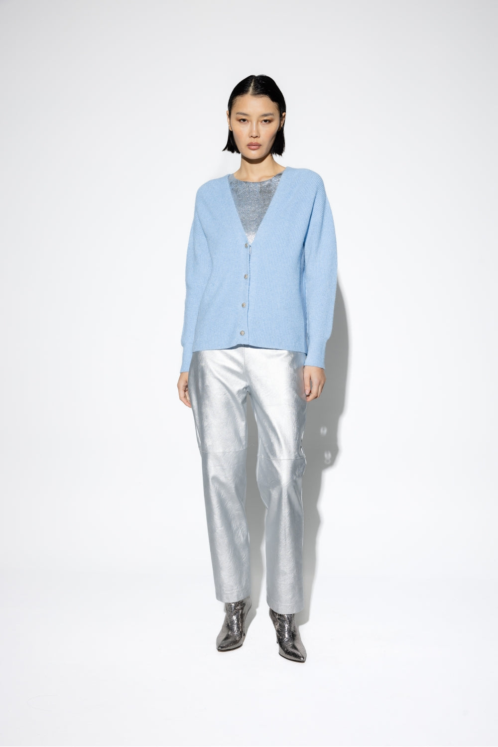 Le Cardigan Maurizio Bleu Clair