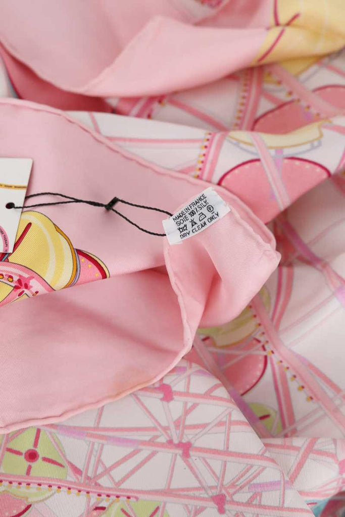 Foulard Hermès  Rose