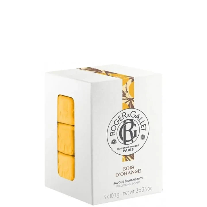 Bois D'Orange Coffret Savons Bienfaisants 3 x