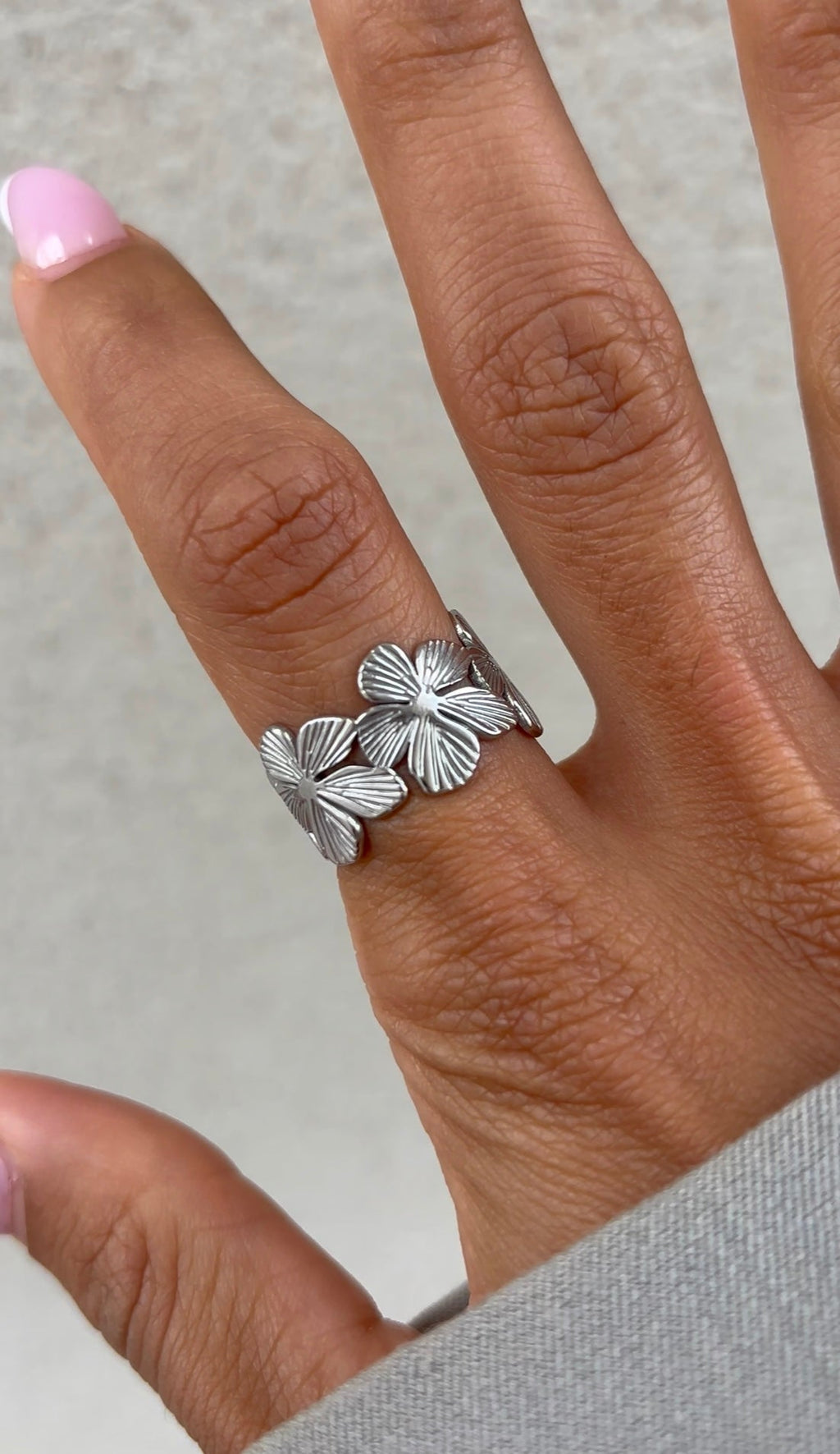 Bague Multi Flowers