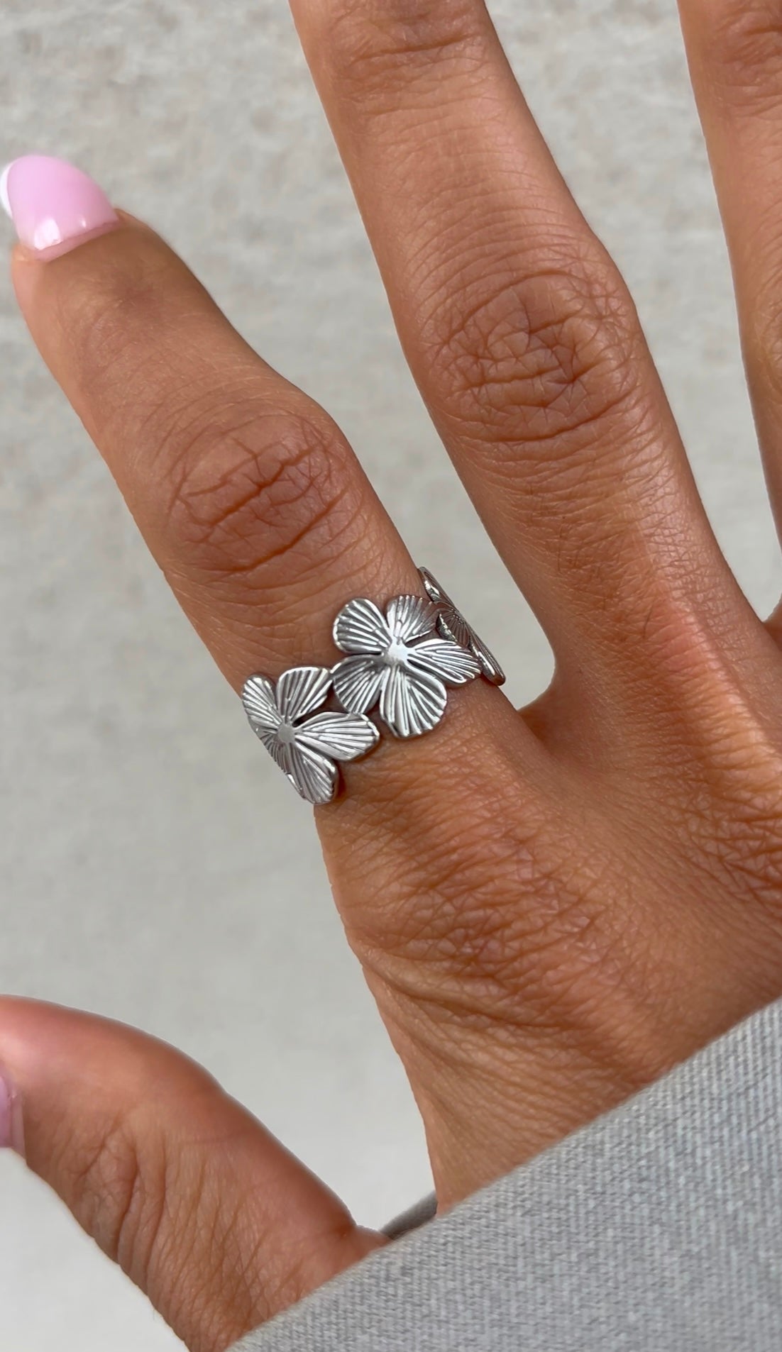 Bague Multi Flowers