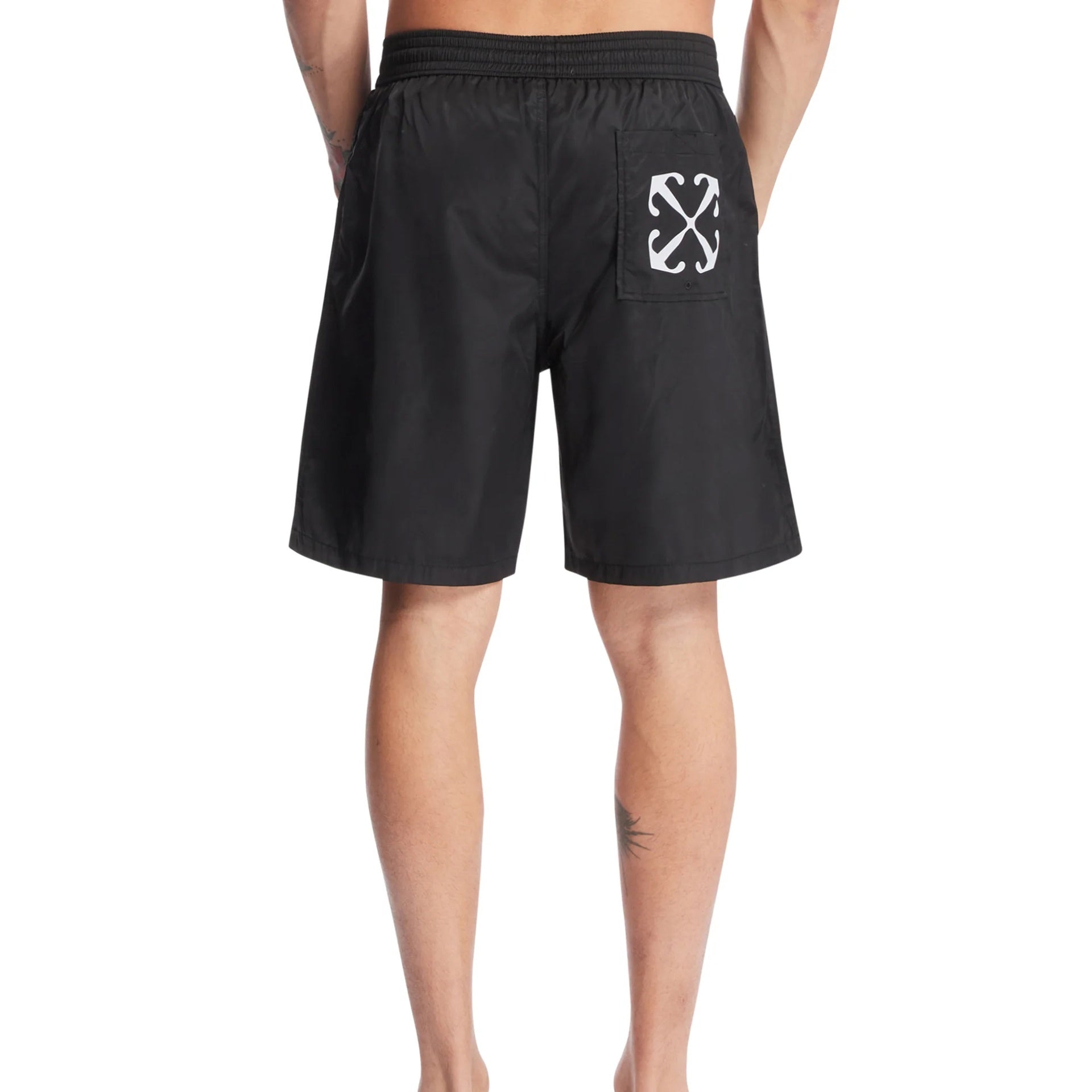 Short De Bain Off-White  - Black - Homme