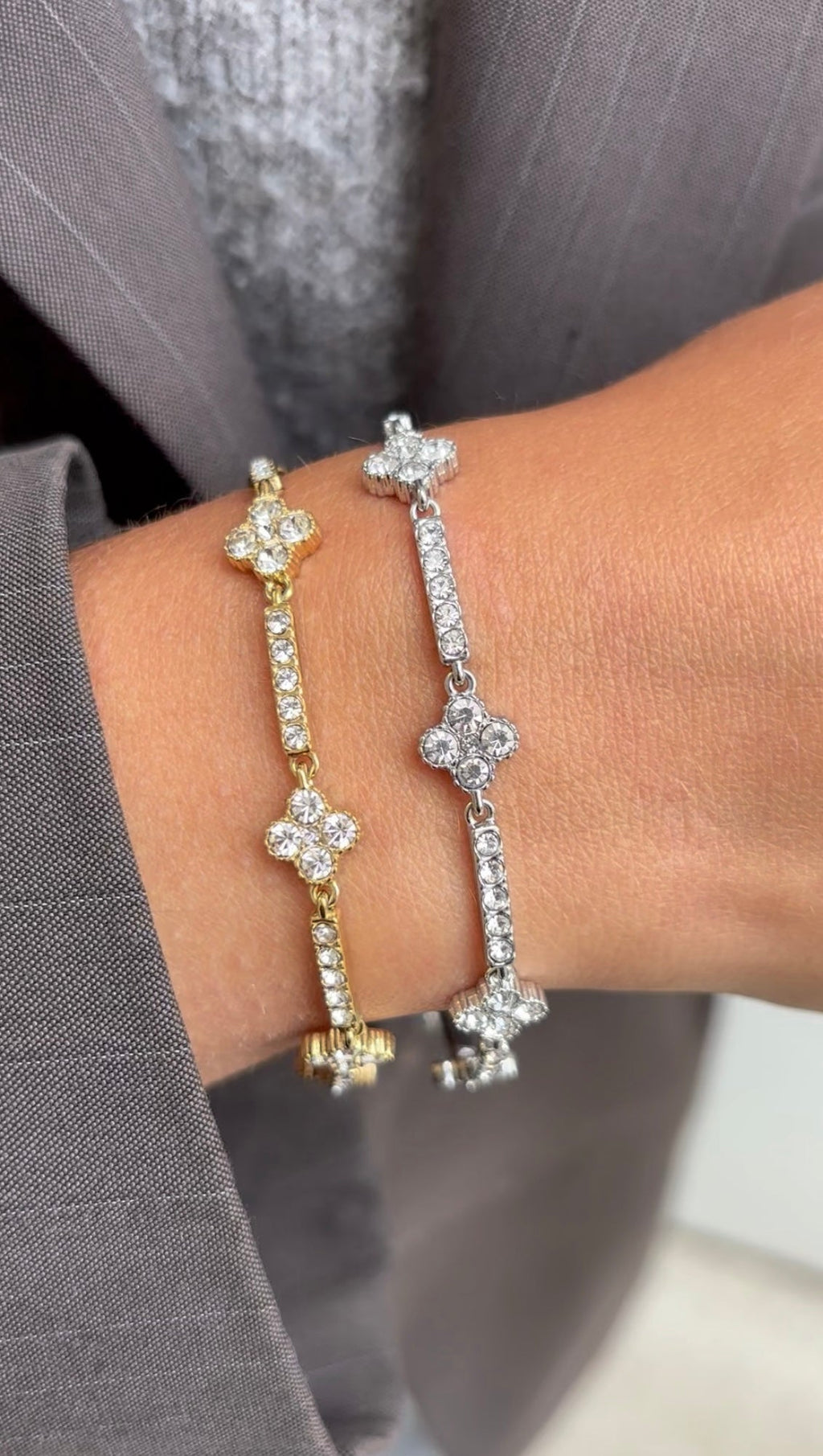 Bracelet Trefle Gems