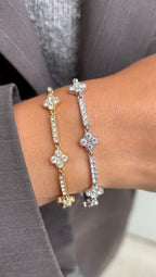 Bracelet Trefle Gems
